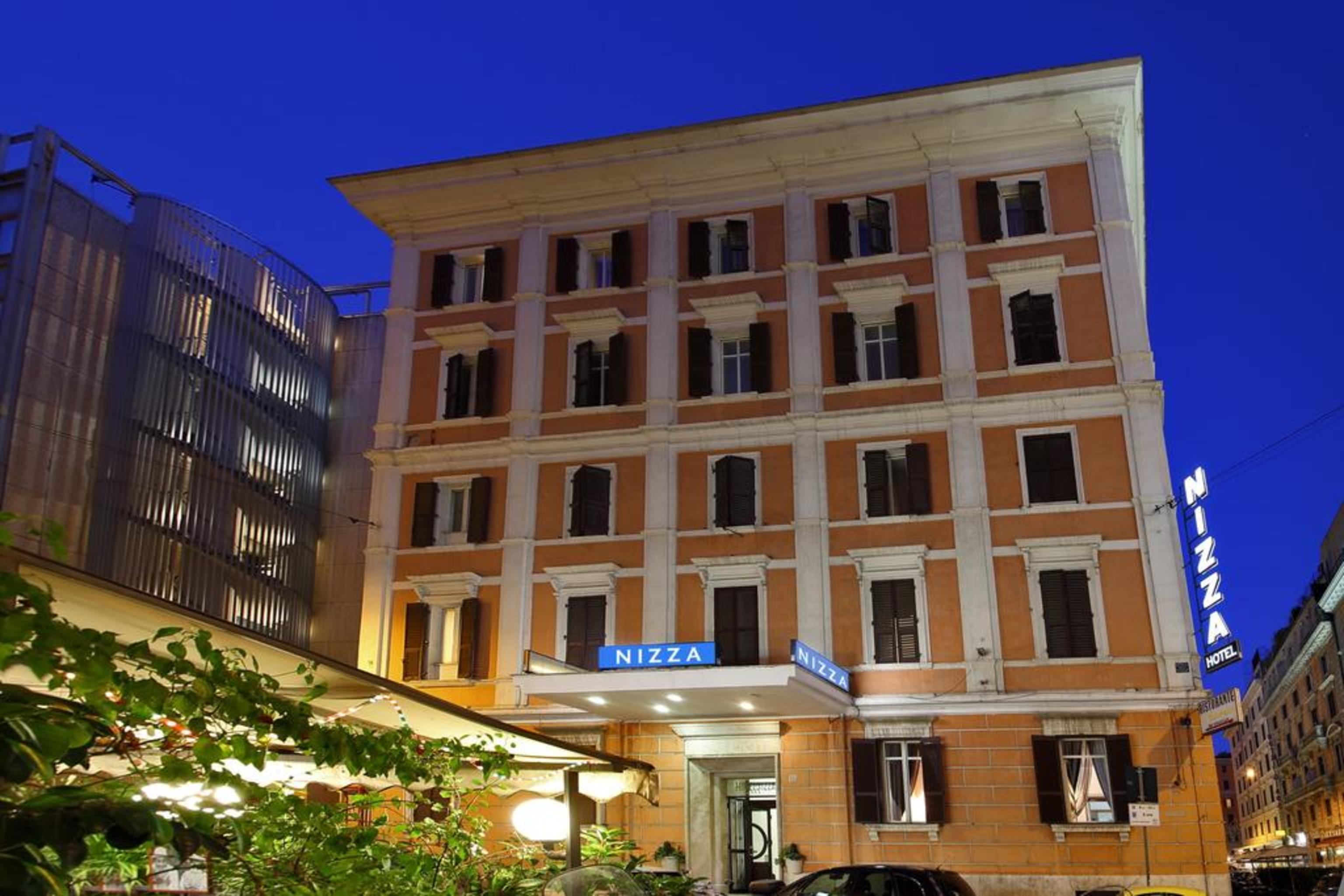 Hotel Nizza Roma Exterior foto