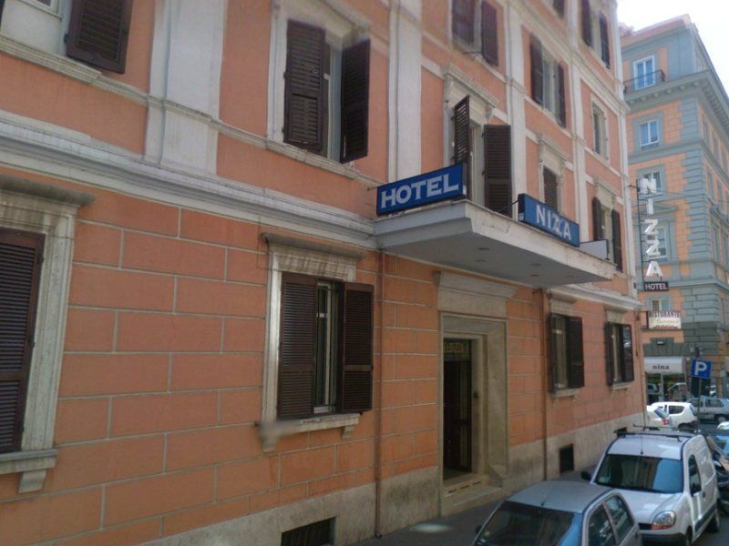 Hotel Nizza Roma Exterior foto